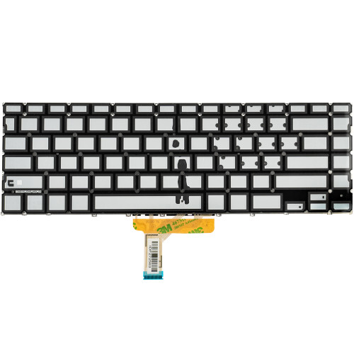 Клавіатура для ноутбука ASUS (UX325 series) ukr, black, без фрейму, підсвічування клавіш