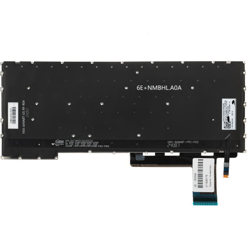 Клавіатура для ноутбука LENOVO (Slim 5 14APH8) ukr, black, без кадру, підсвічування клавіш