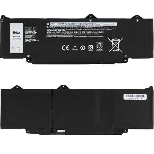 Батарея для ноутбука DELL R73TC (Precision: 3590,3480,3490) 11.4V, 4737mAh, Black