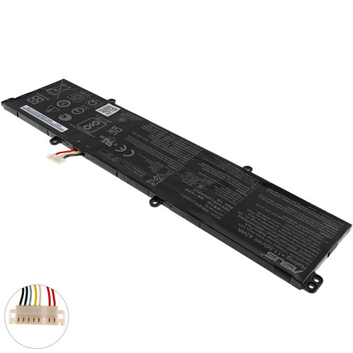Сервисный оригинал - батарея для ноутбука ASUS C31N1911 (VivoBook S14 M433IA, K433FA, S433FA, X413FF) 11.55V 3640mAh 42Wh Black (0B200-03580500)