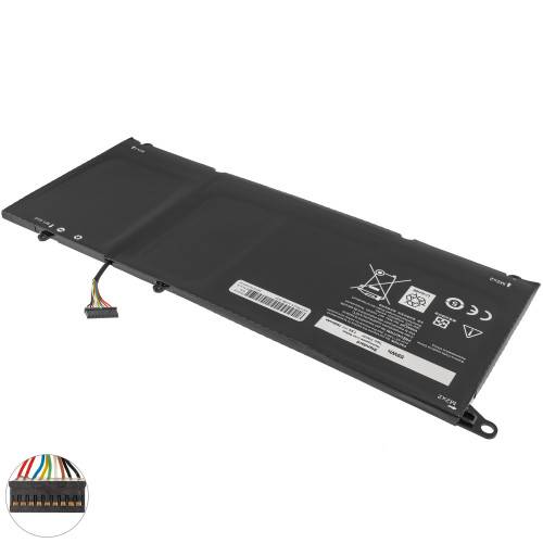 Батарея для ноутбука DELL PW23Y (XPS 13 9360 series) 7.6V 7800mAh Black