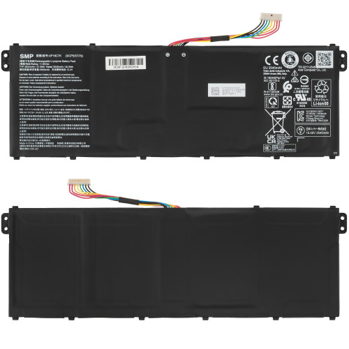 Сервісний оригінал - Батарея для ноутбуку Acer AP18C7K (Aspire 5 A515-57) 11.55 3634mAh Black