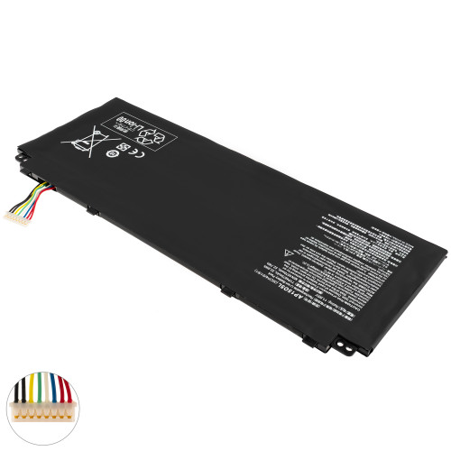 Батарея для ноутбука ACER AP15O5L (БЕЗ УШЕК) (Aspire S5-371, Chromebook R13 CB5-312T) 11.55V 4670mAh 53.9Wh Black