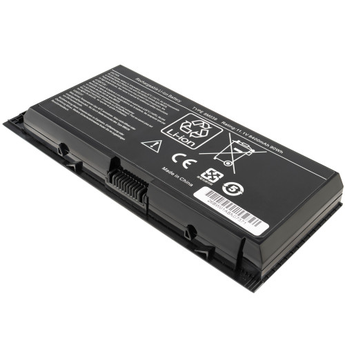 Батарея для ноутбука DELL N71FM (Precision: M4600, M4700, M6600, M6700 series) 11.1V 7800mAh Black
