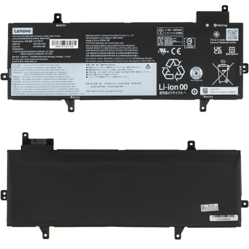 Оригинальная батарея для ноутбука Lenovo L21C3P72 (ThinkPad: Z13, Z13 G1, Z13 G2) 11.64V 4425mAh Black