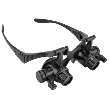 Бинокулярные очки-лупы Magnifier 9892G8KX (8 пар линз) c Led подсветкой