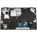 Б.У. Клавіатура для ноутбука LENOVO (Y50-70 Keyboard+Touchpad+передня панель) rus, black, підсвічування клавіш