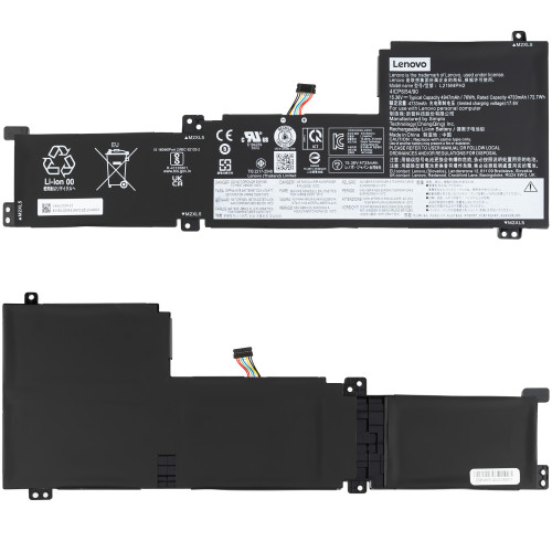 Оригинальная батарея для ноутбука Lenovo L21L4PH2 (Air: 15 IAL7 2022) 15.36V 4947mAh Black