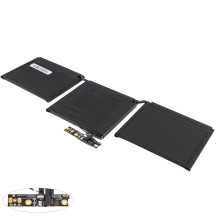 Оригинальная батарея для ноутбука Apple A1713 (A1708 MacBook Pro 13'' Late 2016 - Mid 2017) 11.4V 58Wh 5100mAh Black