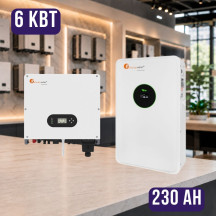 Комплект автономного енергоживлення: Felicity T-REX-6KLP1G01 6 кВт 48 В+  Felicity FLA48230 51.2V 230Ah