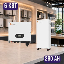 Комплект автономного енергоживлення: Felicity T-REX-6KLP1G01 6 кВт 48 В + Felicity FLA48280 51.2V 280Ah
