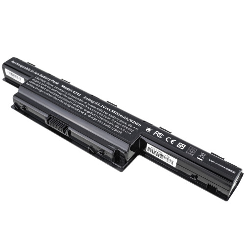Батарея для ноутбука ACER AS10D31 (Aspire: 4551, 4741, 4771, 5252, 5336, 5551, 5552, TravelMate 5740, eMachines E442, E642 series) 10.8V 5600mAh, Black (LG/ Samsung/ Sanyo)