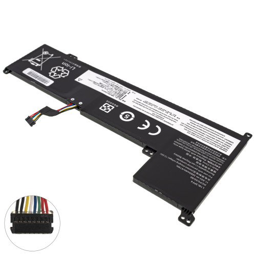 Батарея для ноутбука LENOVO L19C3PF6 (V17-IIL, IdeaPad 3 17IML05) 11.55V 3650mAh Black