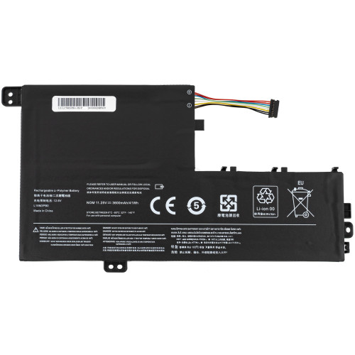 Батарея для ноутбука LENOVO L15M3PB0 (ДИВИТИСЯ КРІПЛЕННЯ! IdeaPad: 320S-14IKB, 330S-15IKB) 11.25V 3600mAh Black