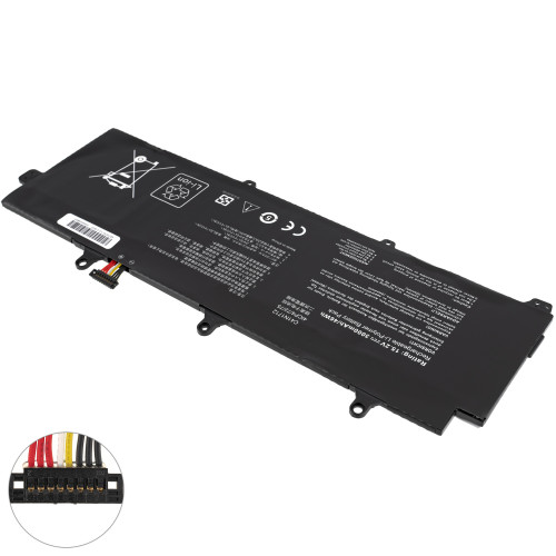 Батарея для ноутбука ASUS C41N1712 (Zephyrus: GX501VI, GX501VIK, GX501VSK series) 15.4V 3000mAh Black