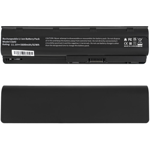 Батарея для ноутбука HP MU06 (CQ32, CQ42, CQ43, CQ56, CQ57, CQ62, G42, G56, G62, G72, G7-1000, DM4 series, DV3-4000, DV5-1200, DV5-2000, DV6-3000, DV6-6000, DV7-4000 series) 11.1V 5600mAh Black (LG/ Samsung/ Sanyo)
