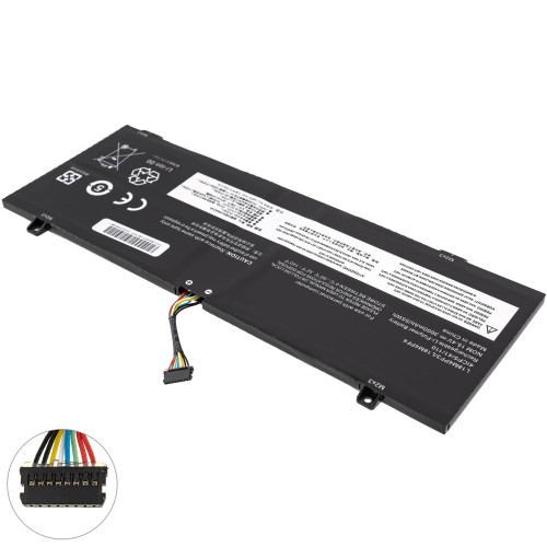 Батарея для ноутбука LENOVO L18M4PF3 (IdeaPad C340-14IWL, C340-14API) 15.4V 3600mAh 55Wh Black