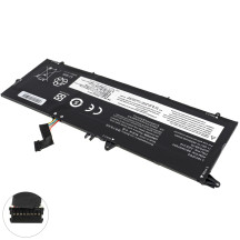 Батарея для ноутбука LENOVO L18L3PD1 (ThinkPad T490s, T495s) 11.55V 4650mAh Black