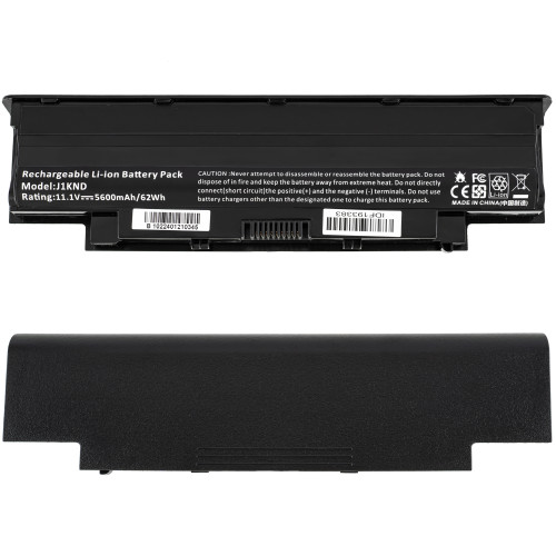 Батарея для ноутбука DELL J1KND (Inspiron 13R(N3010), 14R(N4010, N4110), 15R(N5010, N5110), 17R(N7010), M4040, M4110, M5010, M5040, M5110, Vostro 3450, 3550, 3555, 1440, 1450, 1550) 11.1V 5600mAh Black (LG/ Samsung/ Sanyo)