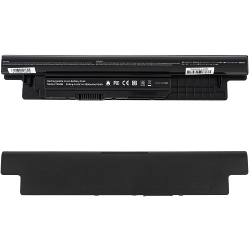 Батарея для ноутбука DELL T1G4M (Inspiron: 3421, 3437, 3442, 3521, 3531, 3537, 3541, 3542, 3721, 3737, 5421, 5521, 5437, 5537, 5721, 5737, 5748) 14.8V 2800mAh Black (LG/ Samsung/ Sanyo)