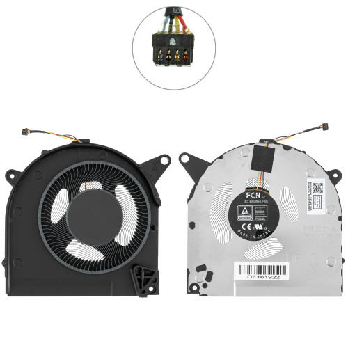 Оригінальний вентилятор для ноутбука Lenovo Legion (S7-15IMH5), 12V, GPU FAN, (кулер)