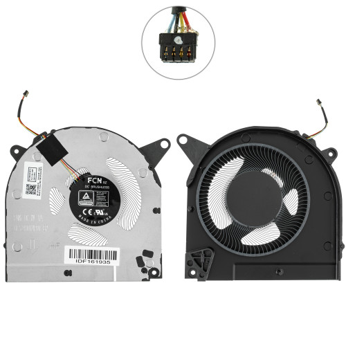 Оригінальний вентилятор для ноутбука Lenovo Legion (S7-15IMH5), 12V, CPU FAN, (кулер)