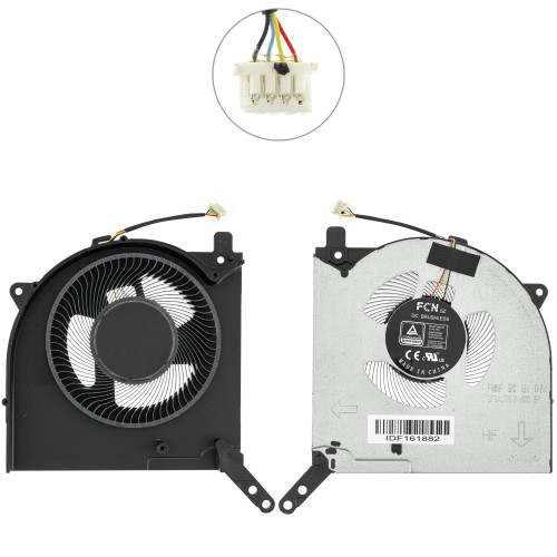 Оригинальный вентилятор для ноутбука Lenovo Legion (Legion 5 Pro-16ACH6H), 10V, GPU FAN, (кулер)