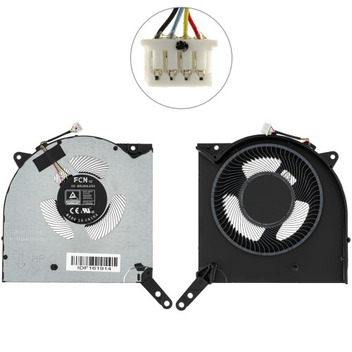 Оригинальный вентилятор для ноутбука Lenovo Legion (Legion 5 Pro-16ACH6H), 10V, CPU FAN, (кулер)