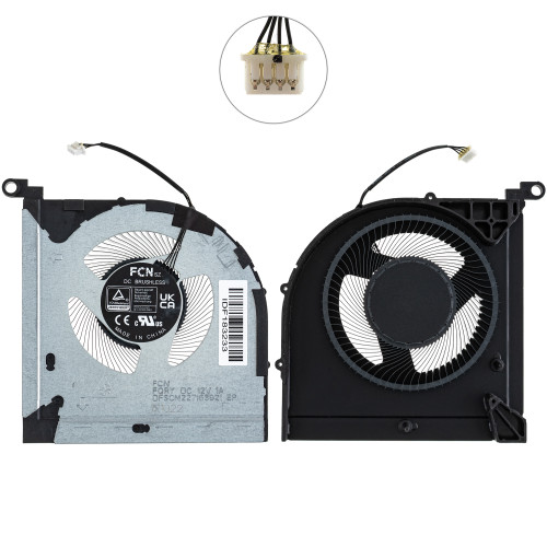 Оригинальный вентилятор для ноутбука Lenovo (Legion Slim 5 16IRH8), 12V, CPU FAN (11 мм)