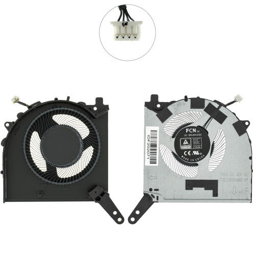 Оригінальний вентилятор для ноутбука Lenovo (Legion 5 15ARP8), 12V, GPU FAN (кулер)