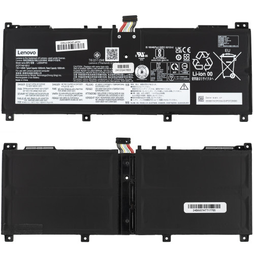 Оригінальна батарея для ноутбука Lenovo L22M4PH0 (Yoga Book 9 13IRU8) 7.8 10250mAh 80Wh Black
