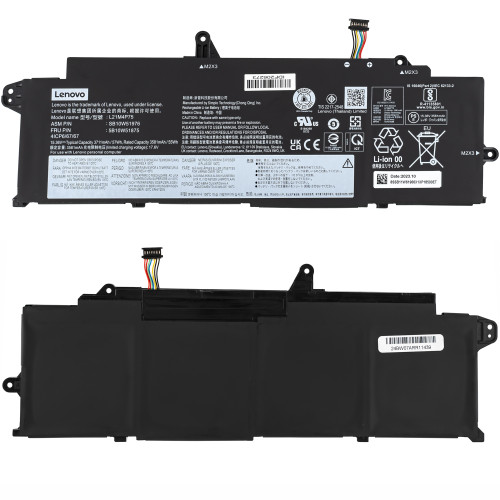 Оригінальна батарея для ноутбука Lenovo L21M4P75 (ThinkPad T14s Gen 3, ThinkPad T14s Gen 4) 15.36 3700mAh 57Wh Black