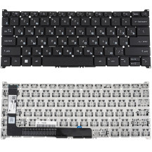 Клавиатура для ноутбука ACER (AS: A314-36, A314-42) rus, black, без фрейма