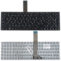 Клавиатура для ноутбука ASUS (A56, K56, S56, S505, S550, R505) ukr, black, без фрейма
