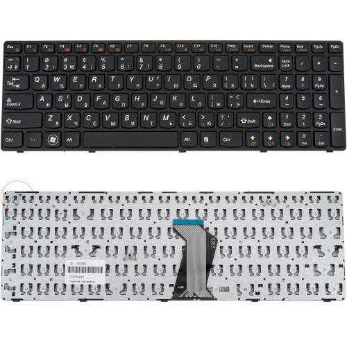 УЦЕНКА ! Клавіатура для ноутбука Lenovo (B570, B575, B580, B590, V570, V575, V580, Z570, Z575)