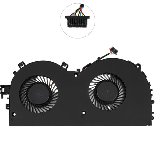 Вентилятор для ноутбука LENOVO Y520-15IKBN, R720-15IKBM (двойной), 8pin (5F10N00256)