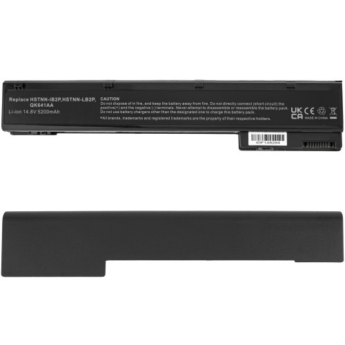 Батарея для ноутбука HP VH08 (EliteBook 8560W, 8570W, 8760W, 8770W) 14.8V 5200mAh Black