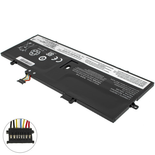 Батарея для ноутбука LENOVO L18C4P71 (ThinkPad X1 Carbon 7th Gen, X1 Yoga 5th Gen) 15.4V 3570mAh 55Wh Black