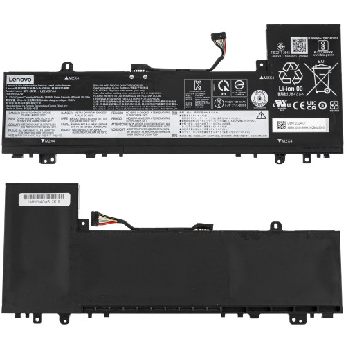 Оригінальна батарея для ноутбука LENOVO L22C3PA4 (IdeaPad Slim 5 14ABR8, 5 14IAU8, 5 14IRL8) 11.52V 4900mAh 56Wh Black