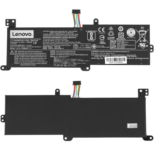 Оригинальная батарея для ноутбука LENOVO L16L2PB2 (IdeaPad: 320-15IAP, 320-15ISK, 320-15IKB) 7.5V 4050mAh 30Wh Black
