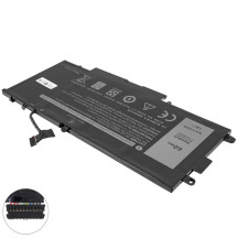 Батарея для ноутбука DELL K5XWW (Latitude 5285, 5289, L3180, 7390 2-in-1) 7.6V 60Wh Black