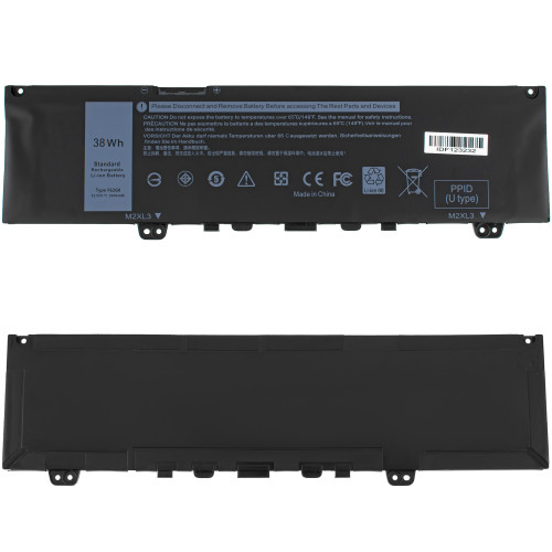 Батарея для ноутбука DELL F62G0 (Inspiron 13 5370, 7370, 7386) 11.4V 3166mAh 38Wh Black