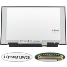 Матриця 15.6 LQ156M1JW26 (1920*1080, 40pin(eDP, IPS, 240HZ), LED, SLIM(без планок та вушок), матова, роз'єм праворуч знизу)  ноутбука