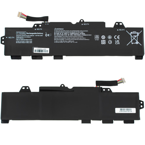 Батарея для ноутбука HP TT03XL (EliteBook 755 G5) 11.55V 4850mAh 56Wh Black