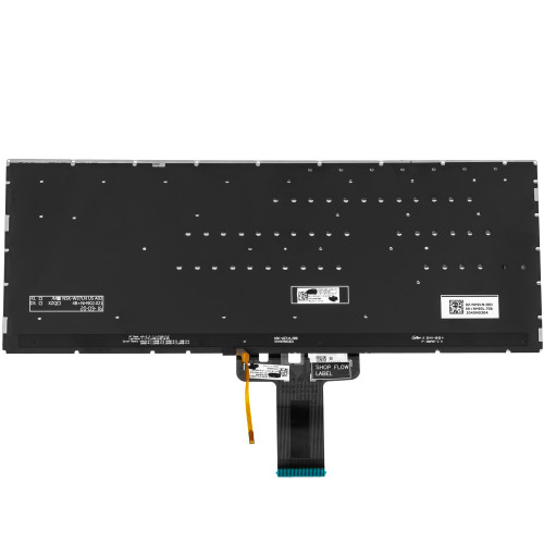 Клавиатура для ноутбука ASUS (X421 series) ukr, gray, без фрейма, подсветка клавиш (ОРИГИНАЛ)
