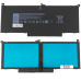 Батарея для ноутбука DELL F3YGT (Latitude: 7280, 7380, 7480, E7280, E7380, E7480) 7.6V 7895mAh Black