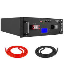 Акумуляторная батарея SUNREX LPW48-100, Ємність: 100Ah, 48V, 54kg, LiFePO4, розміри: 520х460х195мм