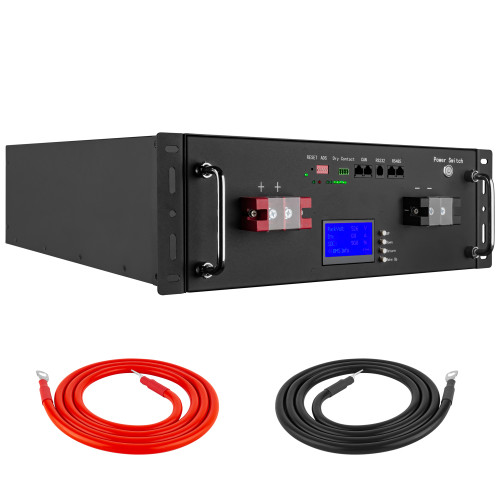 Акумуляторная батарея SUNREX LPW48-100, Ємність: 100Ah, 48V, 54kg, LiFePO4, розміри: 520х460х195мм