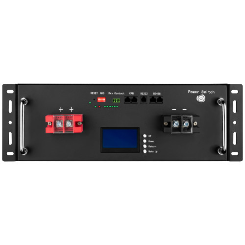 Акумуляторная батарея SUNREX LPW48-100, Ємність: 100Ah, 48V, 54kg, LiFePO4, розміри: 520х460х195мм