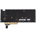 Клавіатура для ноутбука ASUS (UM3402 series), rus, black, без кадру, підсвічування клавіш
